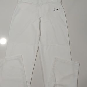 Mens Small White Nike Baseball Pants
